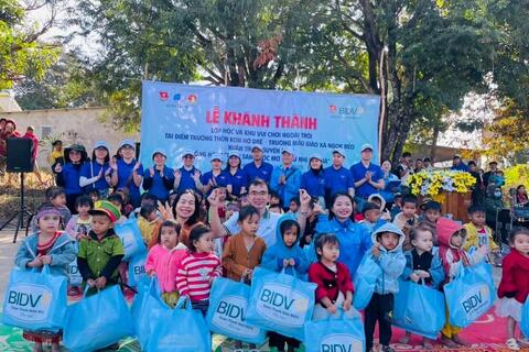 LỄ KHÁNH THÀNH TRƯỜNG HỌC VÀ KHU VUI CHƠI GẮN VỚI XUÂN TÌNH NGUYỆN NĂM 2025